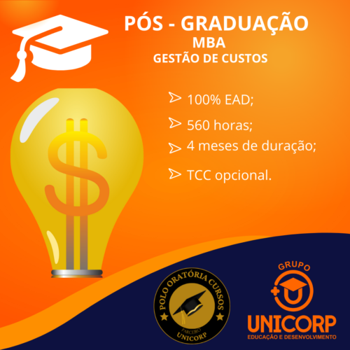 MBA em Gestão de Custos