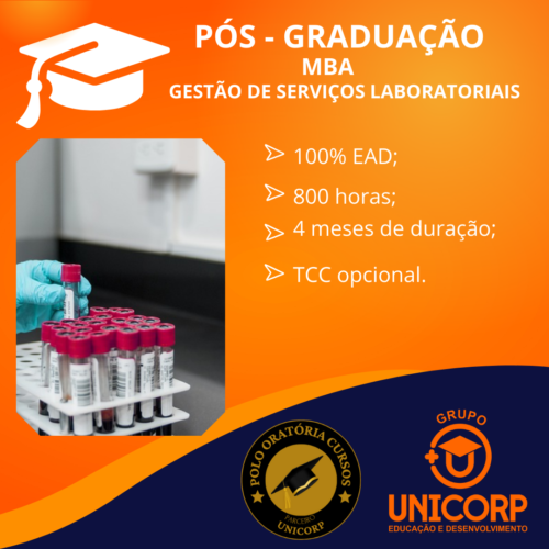 MBA em Gestão de Serviços Laboratoriais