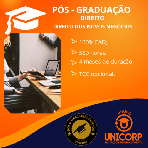 Direito - Especialização em Direito dos Novos Negócios