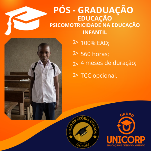 Educação - Especialização em Psicomotricidade na Educação Infantil